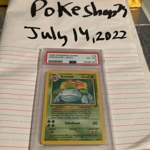 1999 Base Set Venusaur